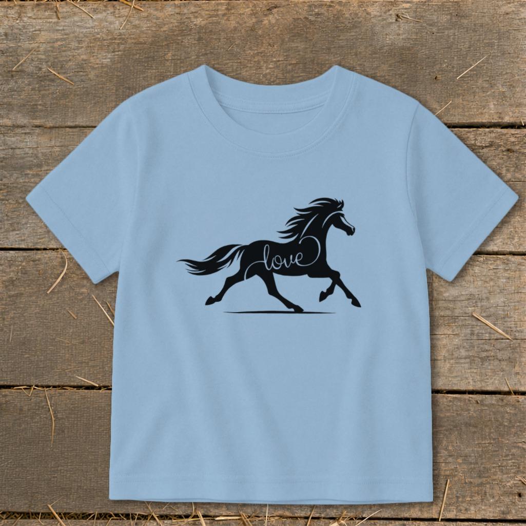 Love Horse Toddler Tee