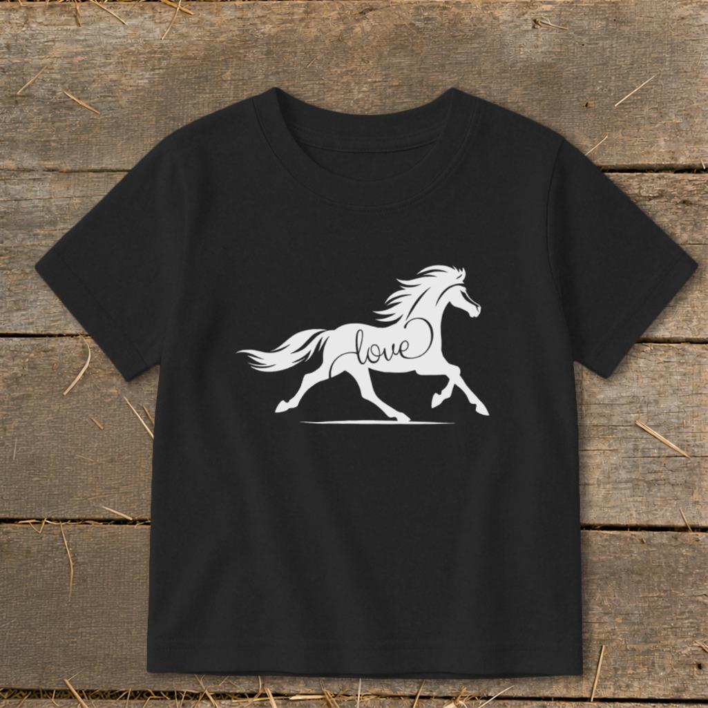 Love Horse Toddler Tee