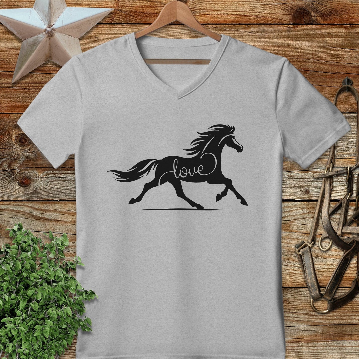 Love Horse V-neck