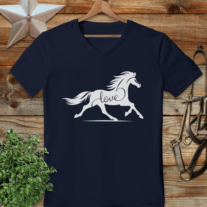 Love Horse V-neck