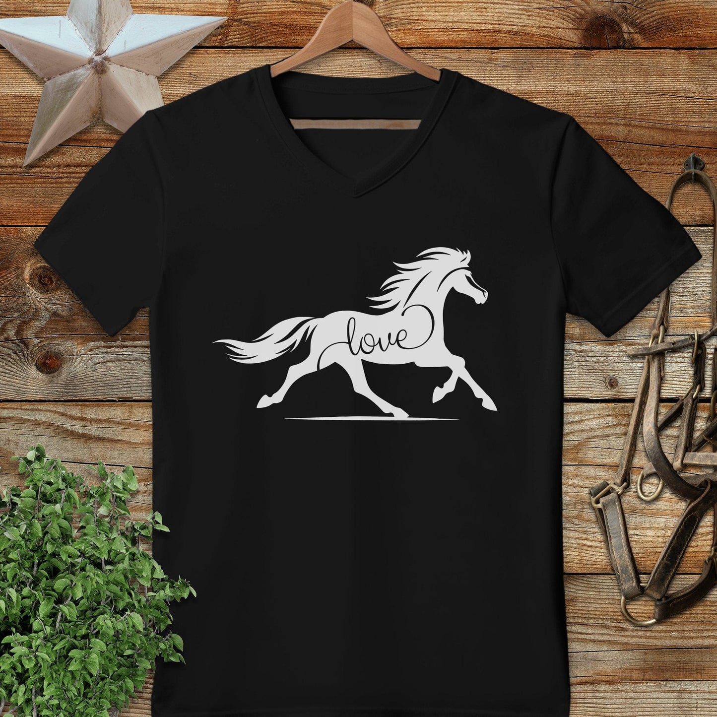 Love Horse V-neck