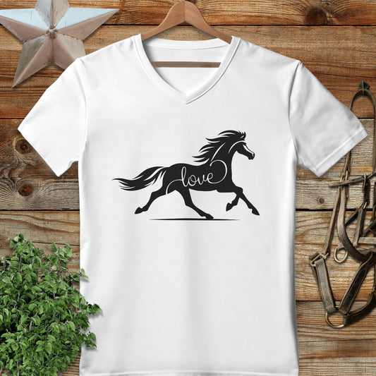Love Horse V-neck