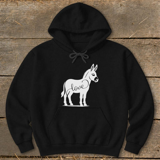 Love Mule Hoodie - Black
