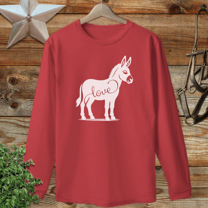 Love Mule Long Sleeve Tee