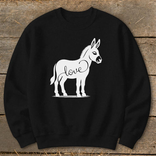 Love Mule Sweatshirt - Black