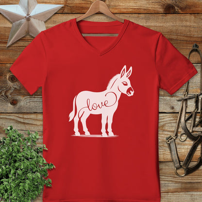 Love Mule V-neck