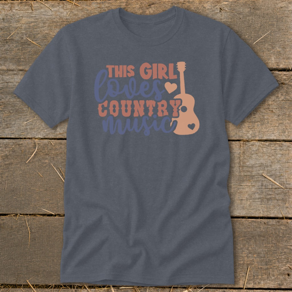 Loves Country Music Classic Tee