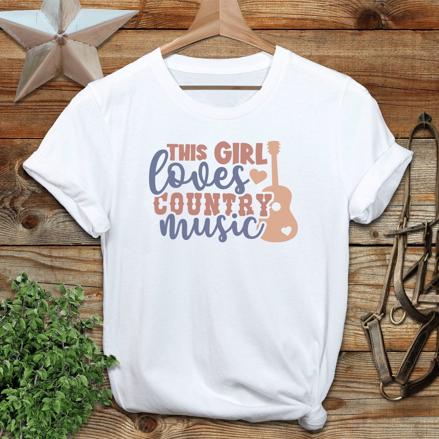 Loves Country Music Softstyle Tee