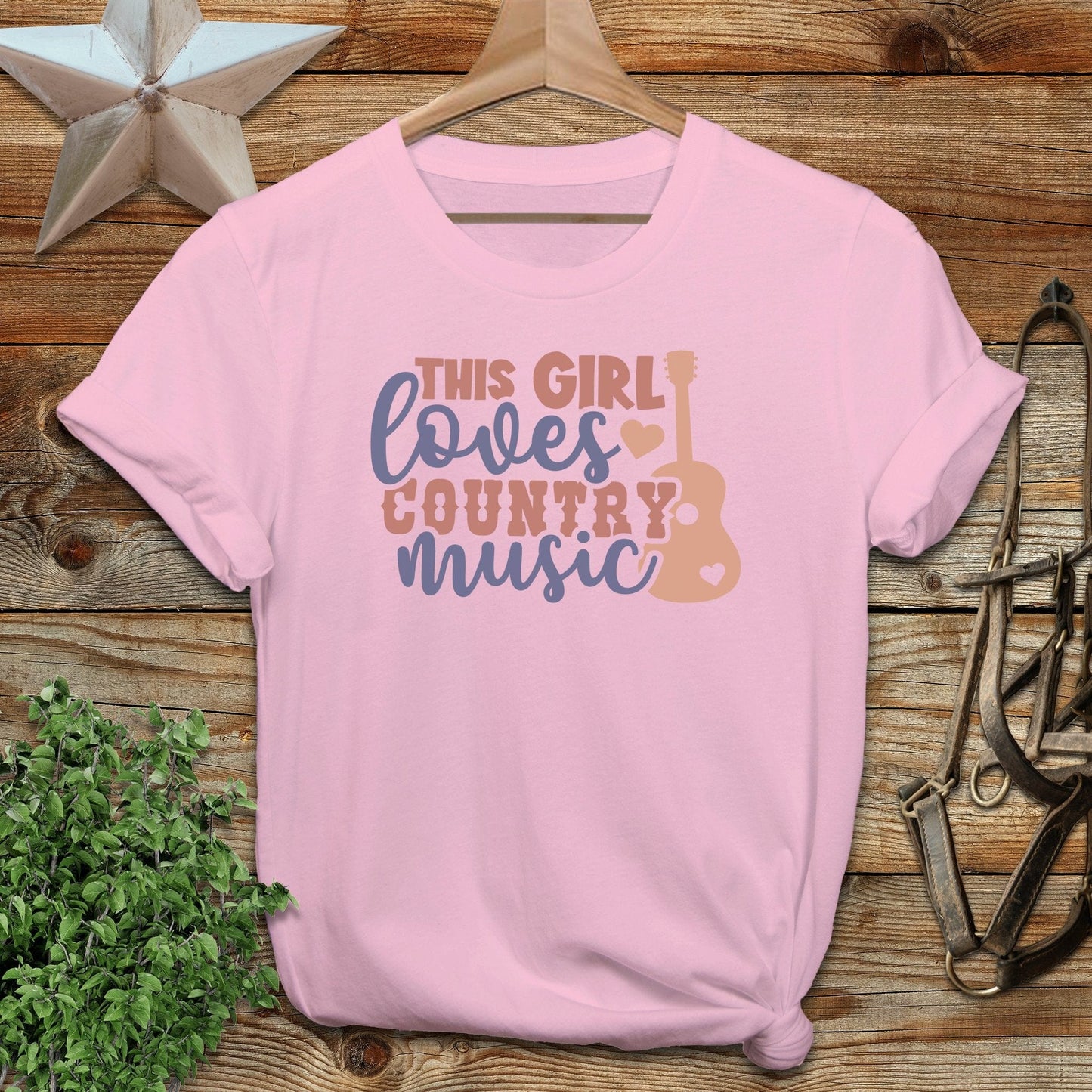 Loves Country Music Softstyle Tee