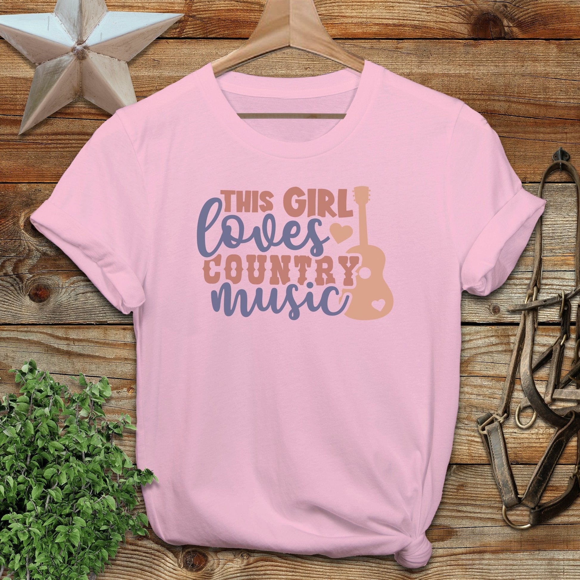 Loves Country Music Softstyle Tee