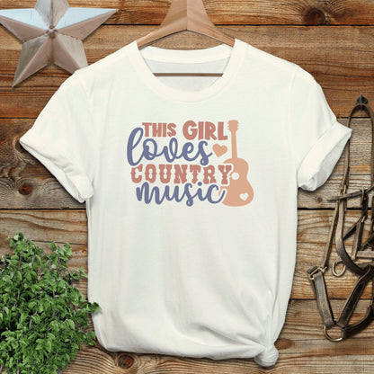 Loves Country Music Softstyle Tee