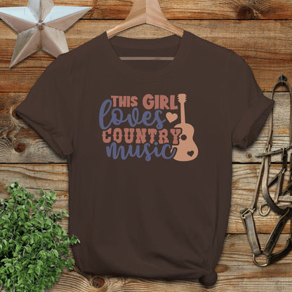 Loves Country Music Softstyle Tee