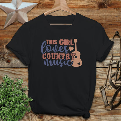 Loves Country Music Softstyle Tee