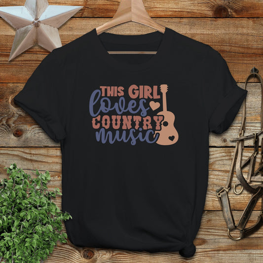Loves Country Music Softstyle Tee