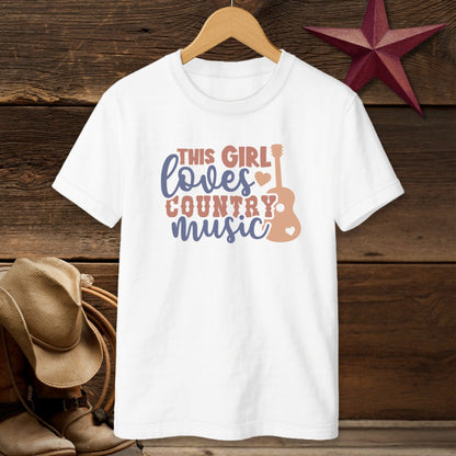Loves Country Music T-Shirt (Youth)