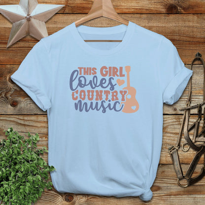 Loves Country Music T-shirt