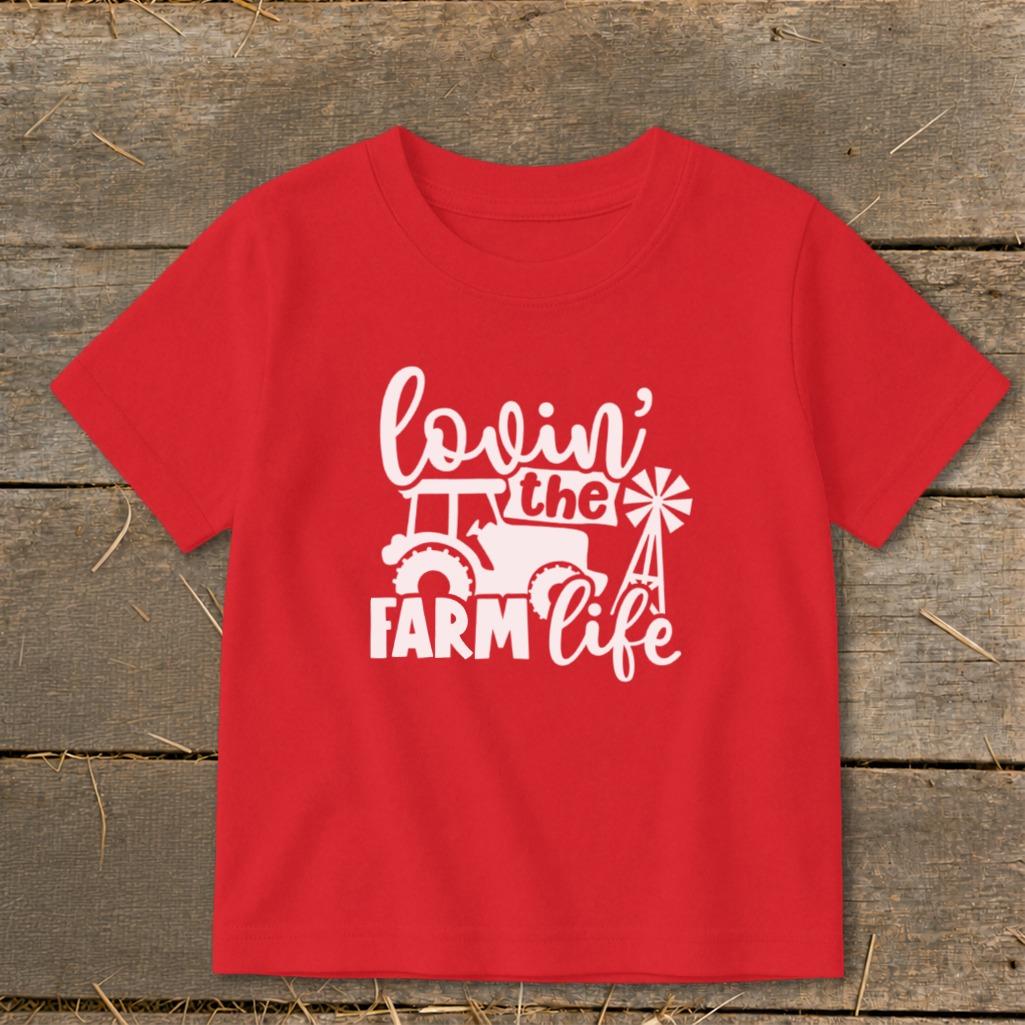 Lovin Farm Life Toddler Tee