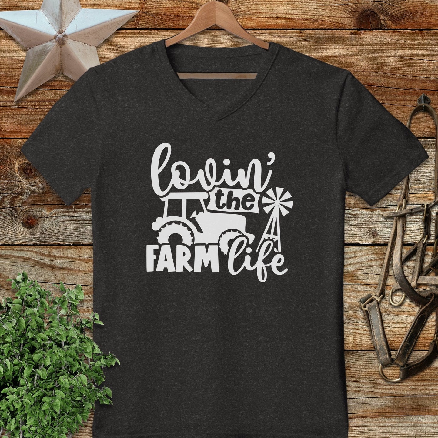 Lovin Farm Life V-neck