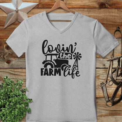 Lovin Farm Life V-neck