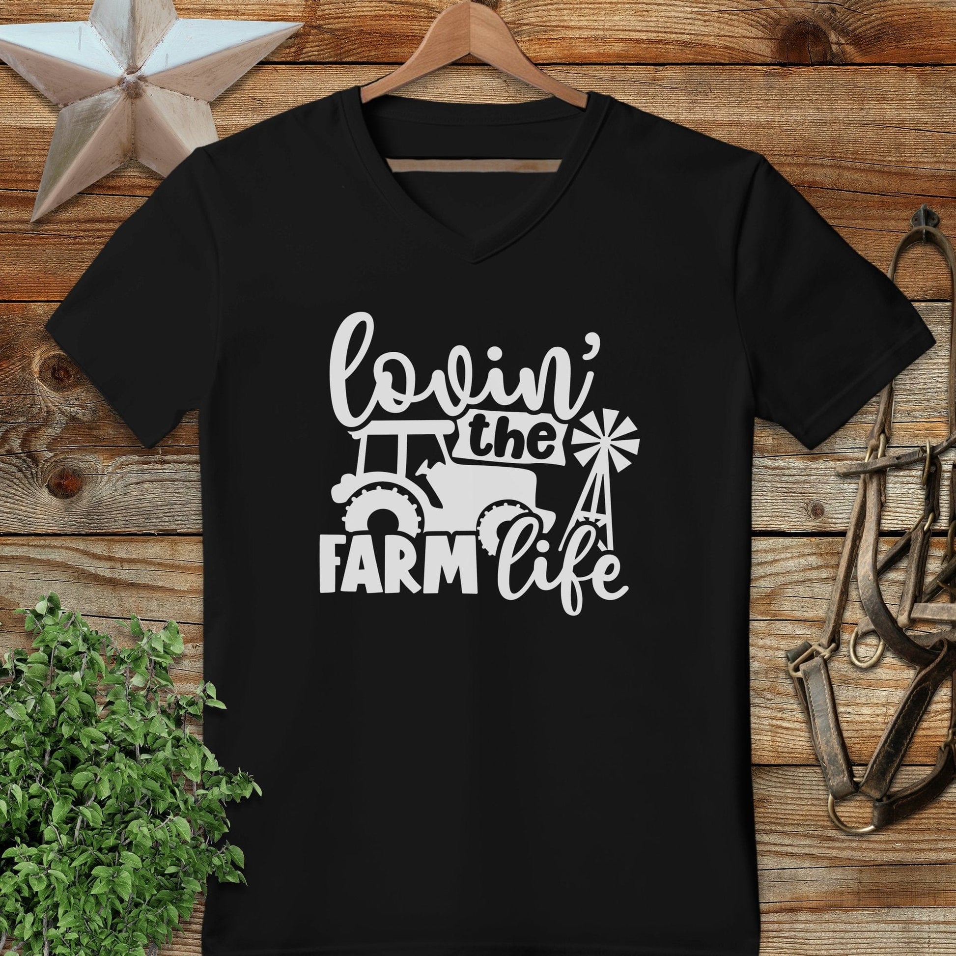 Lovin Farm Life V-neck