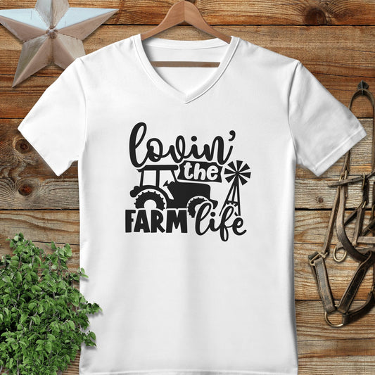 Lovin Farm Life V-neck