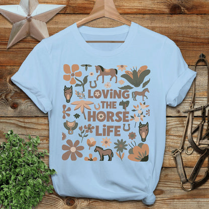 Loving the Horse Life Softstyle Tee