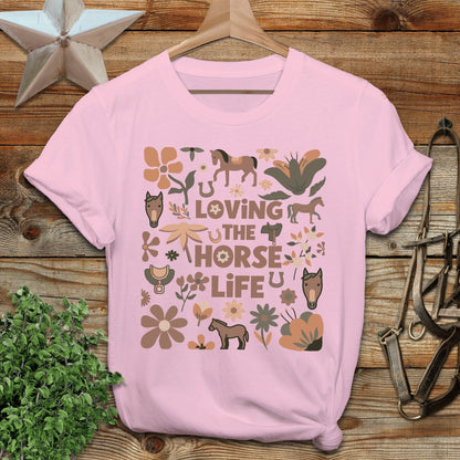 Loving the Horse Life Softstyle Tee