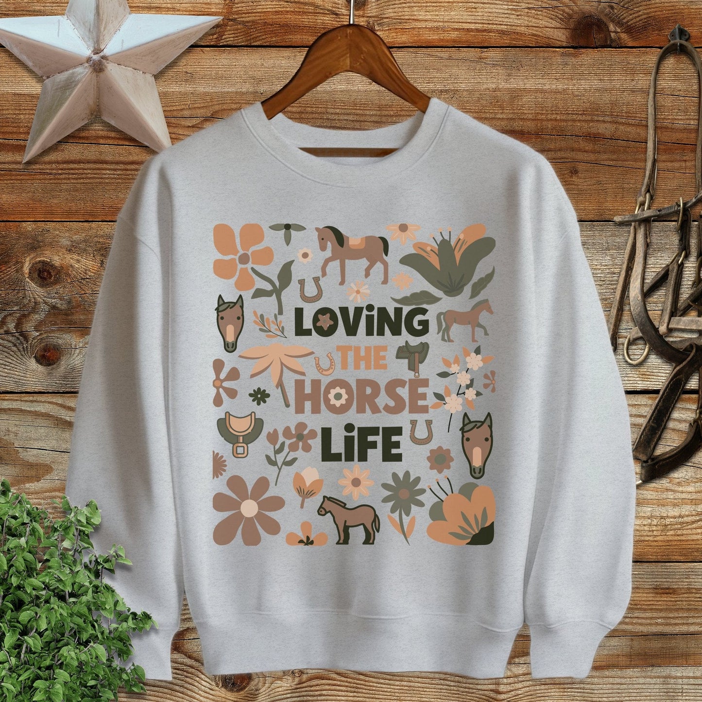 Loving the Horse Life Sweatshirt