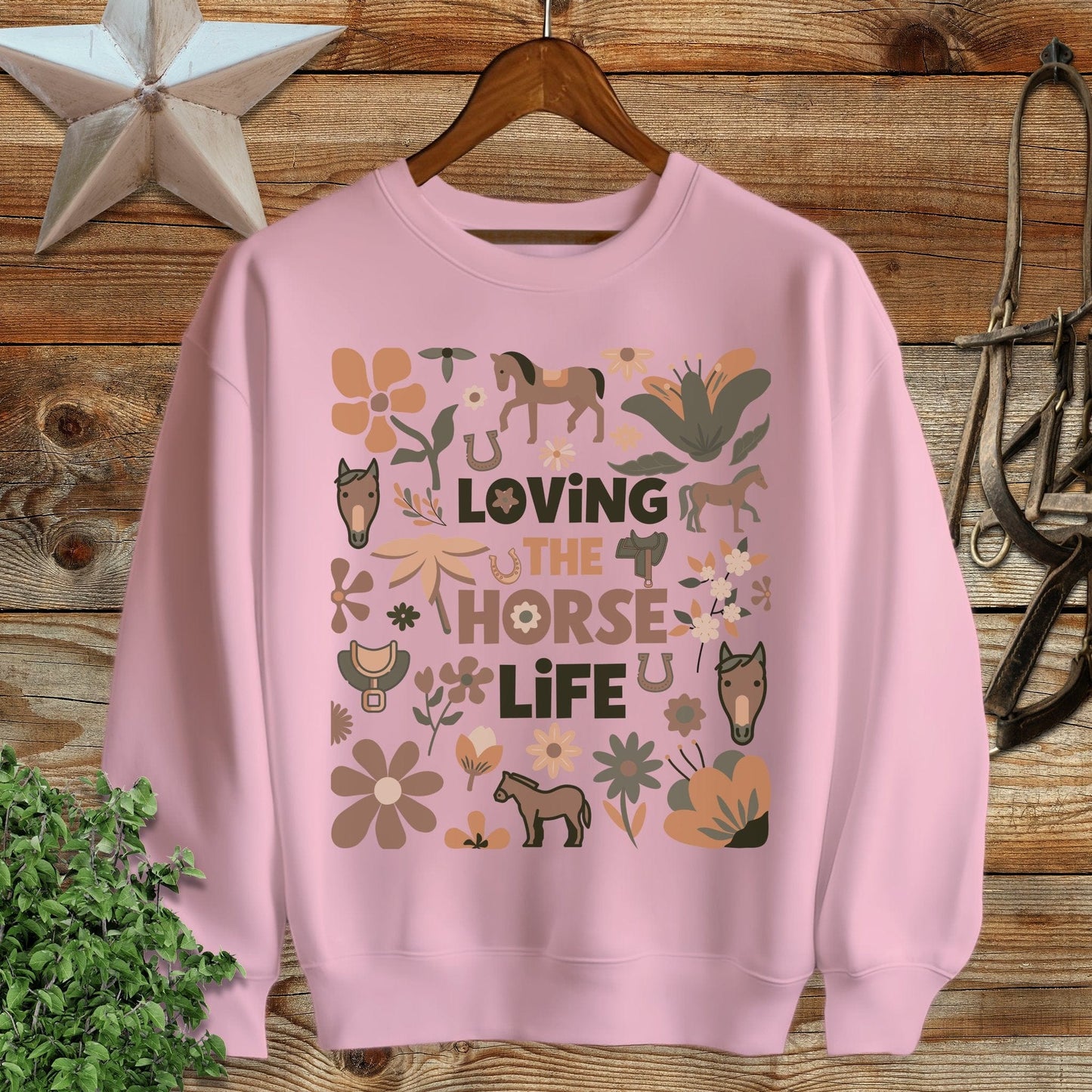 Loving the Horse Life Sweatshirt