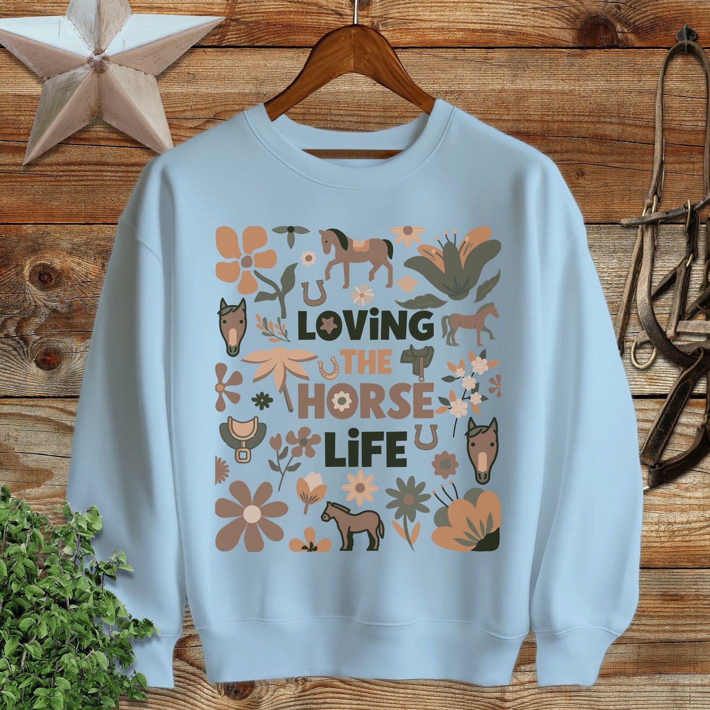 Loving the Horse Life Sweatshirt