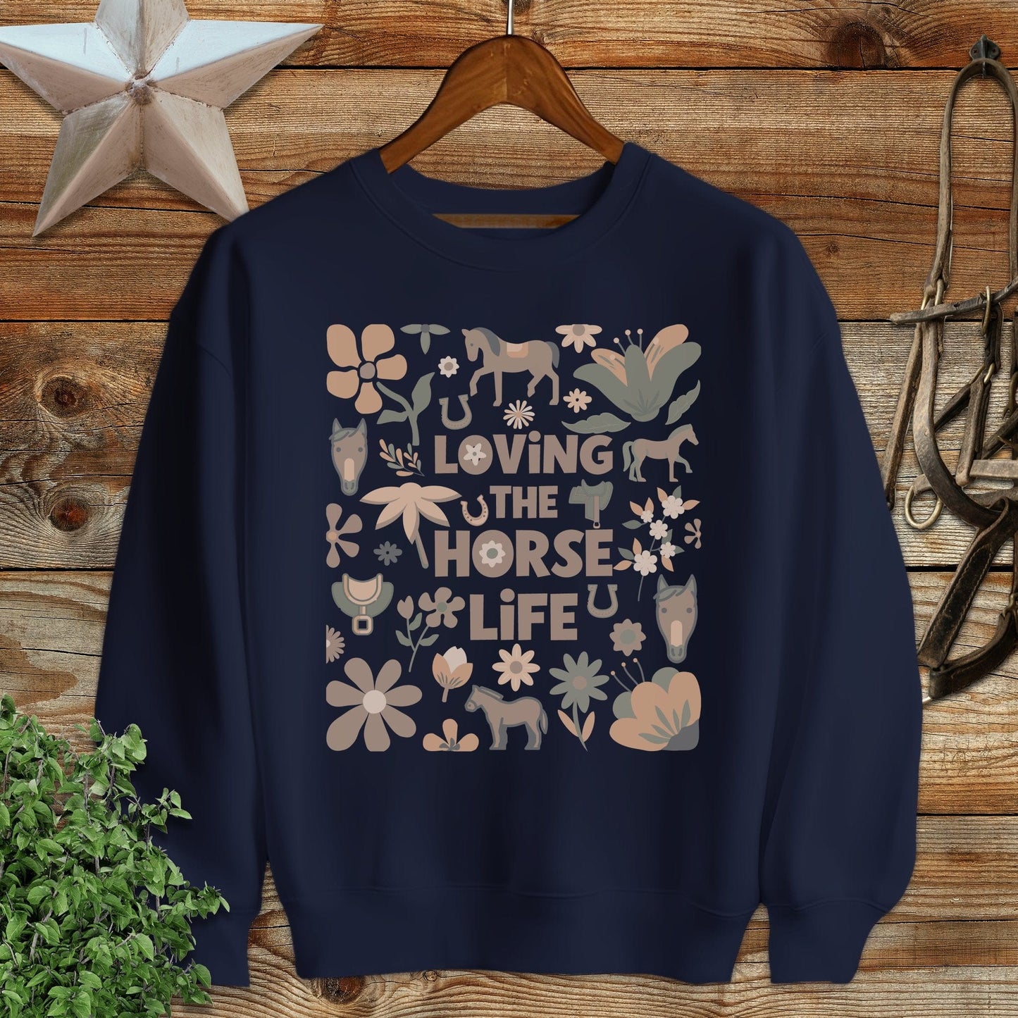 Loving the Horse Life Sweatshirt