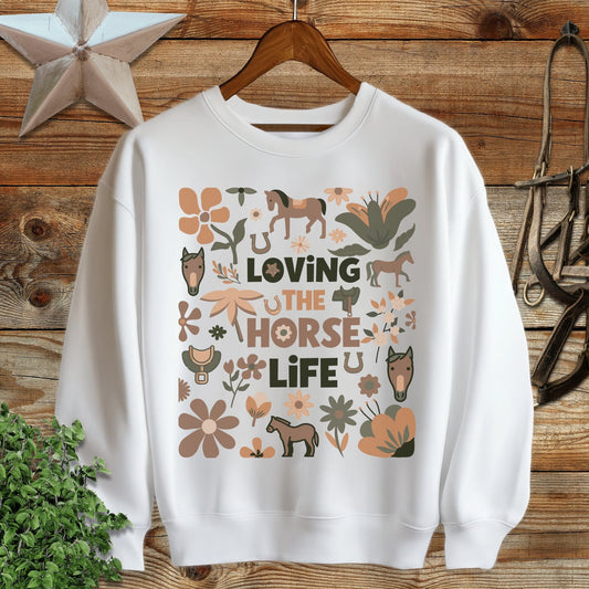 Loving the Horse Life Sweatshirt