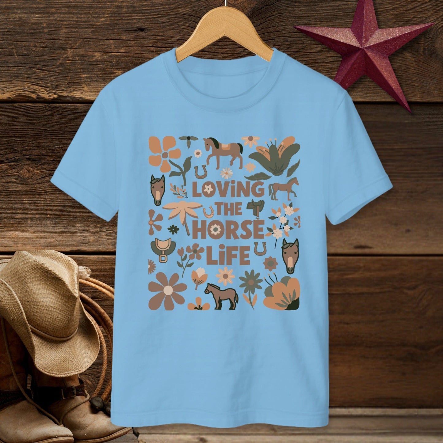 Loving the Horse Life T-Shirt (Youth)