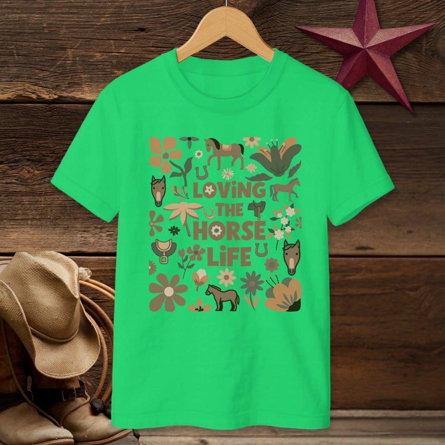 Loving the Horse Life T-Shirt (Youth)
