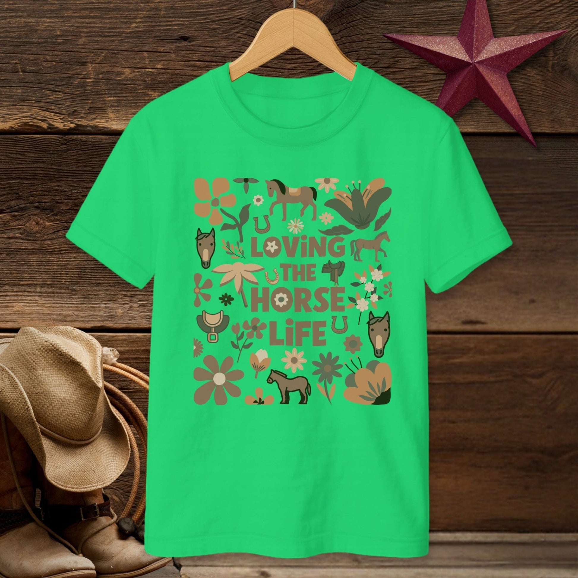 Loving the Horse Life T-Shirt (Youth)
