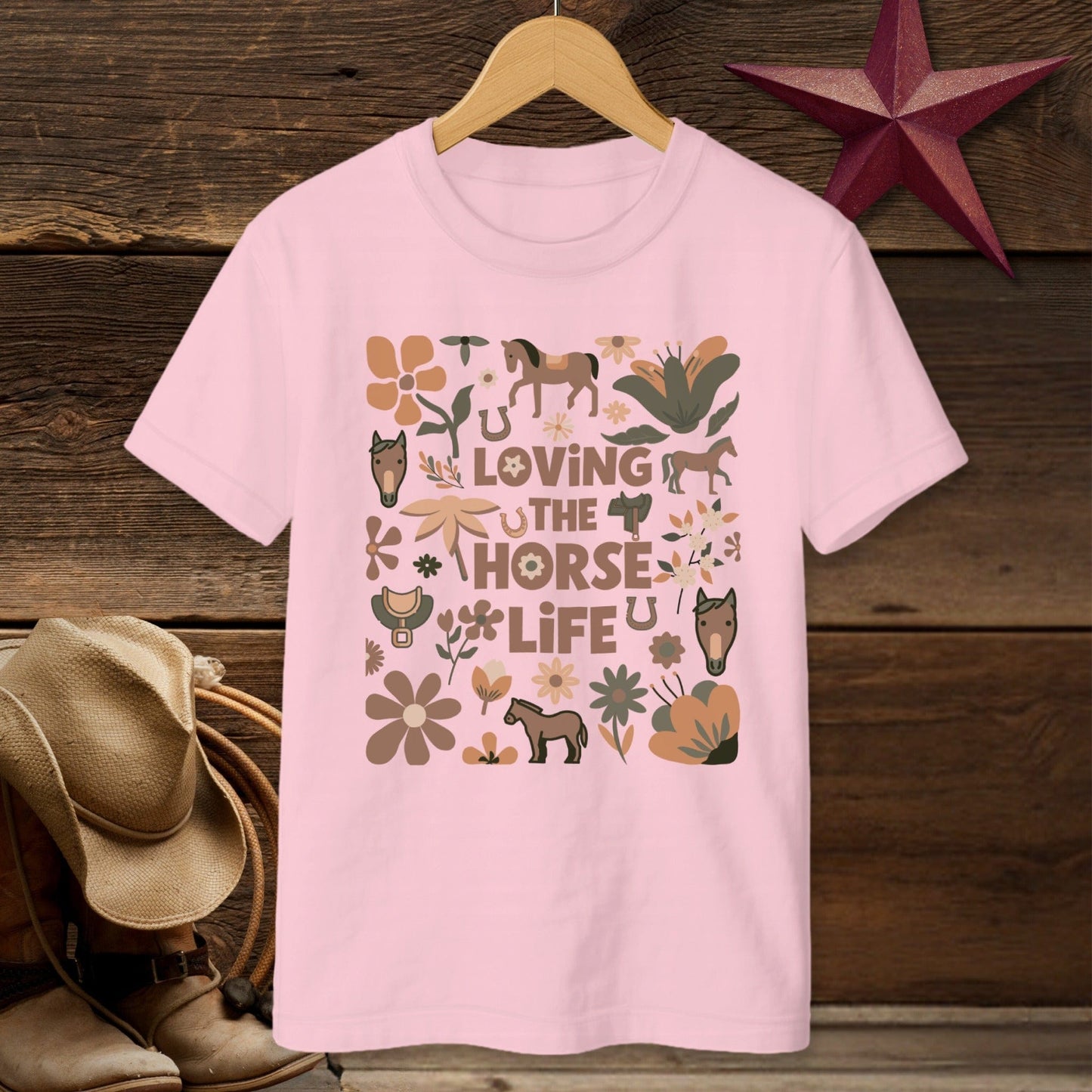 Loving the Horse Life T-Shirt (Youth)