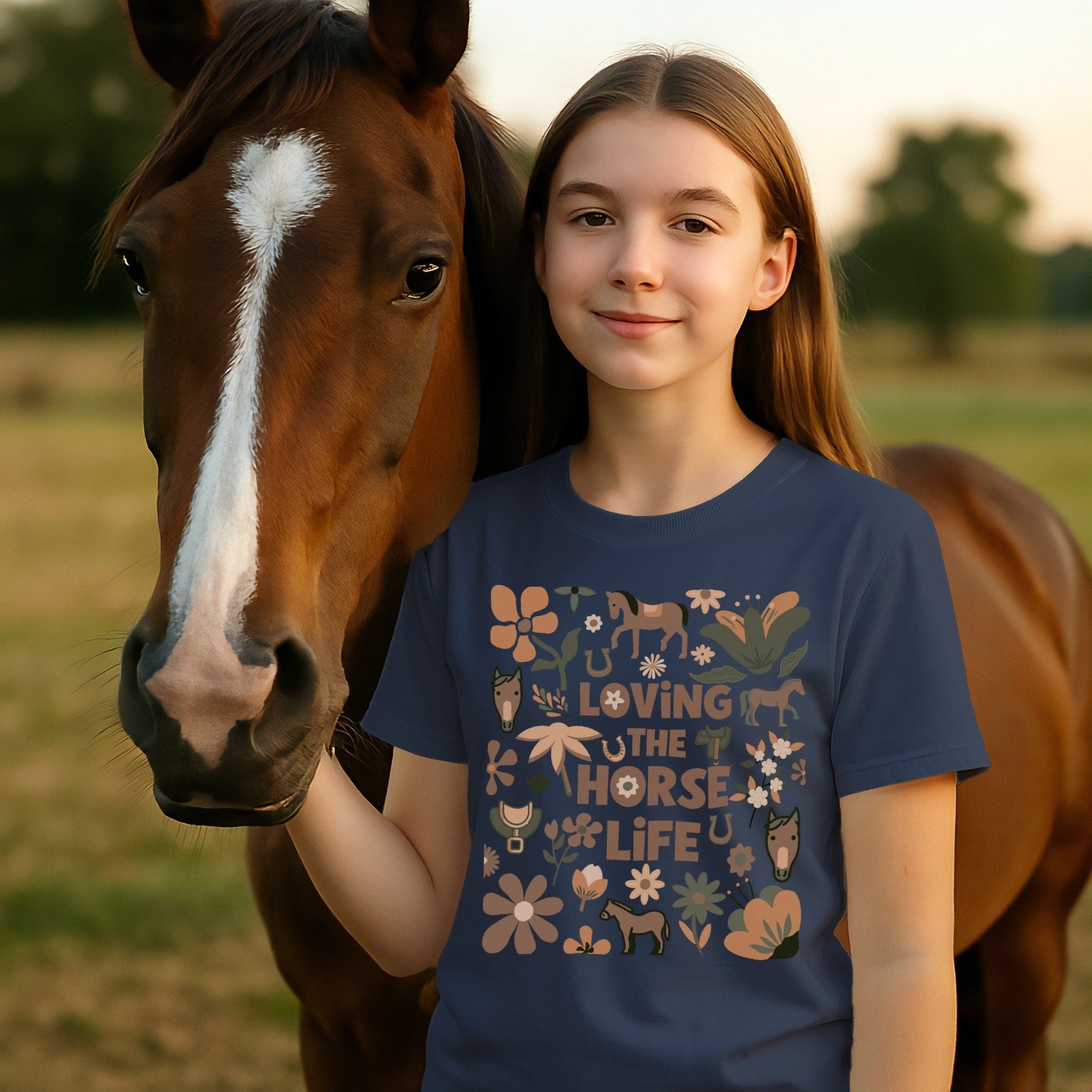 Loving the Horse Life T-shirt (Youth)