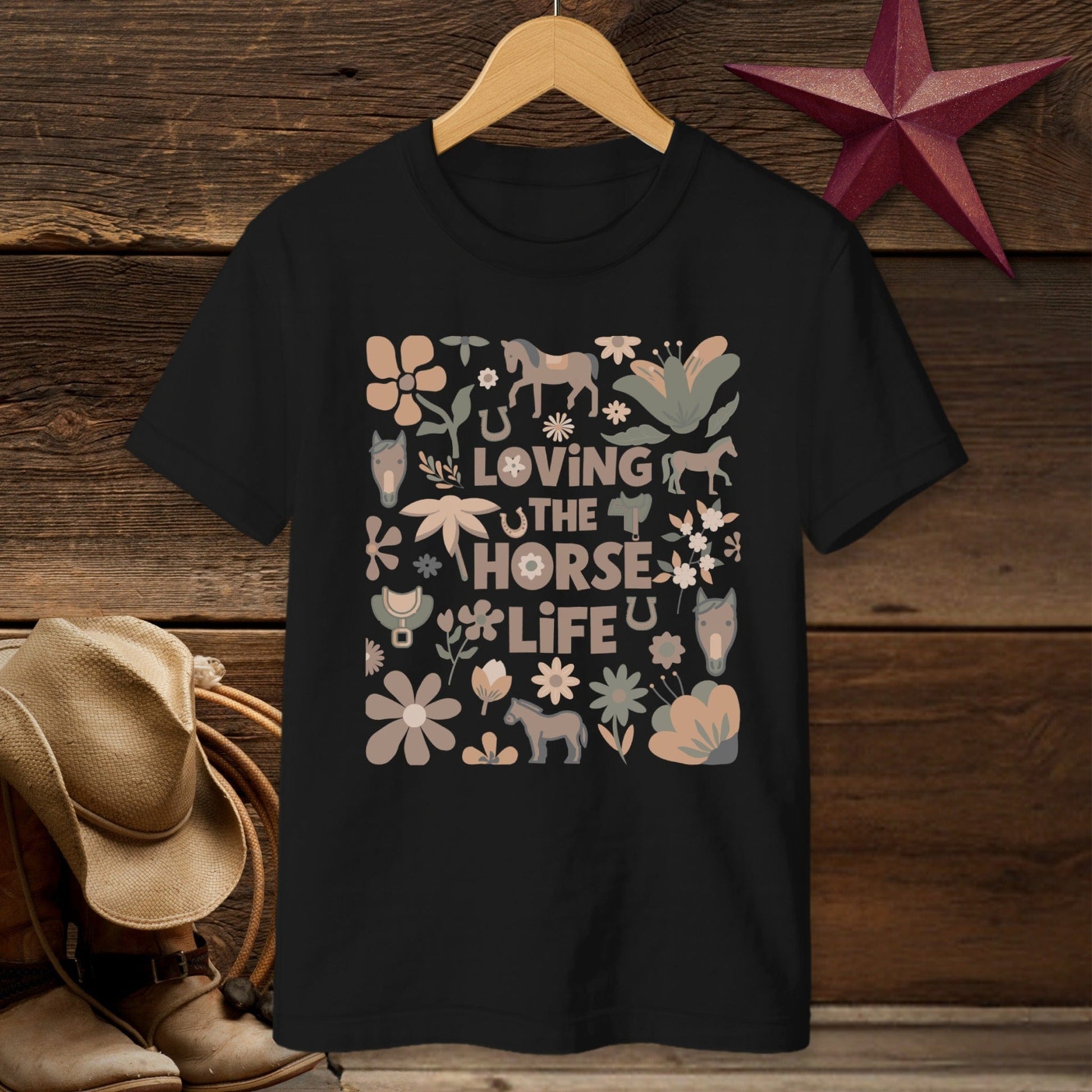 Loving the Horse Life T-shirt (Youth)