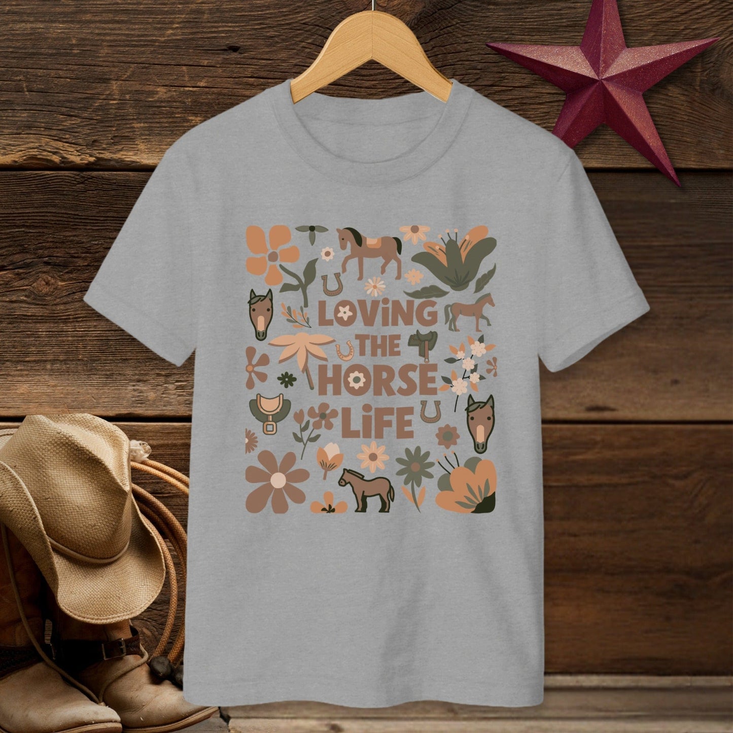 Loving the Horse Life T-shirt (Youth)