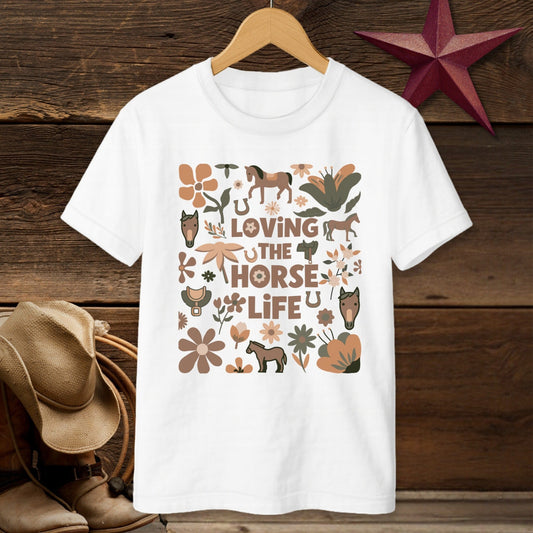 Loving the Horse Life T-shirt (Youth)