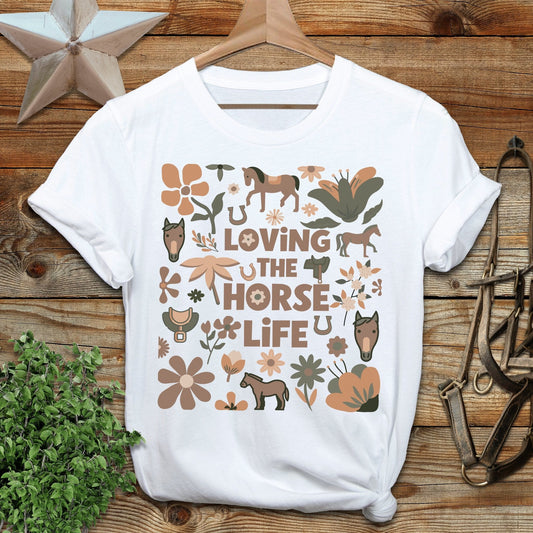 Loving the Horse Life T-shirt