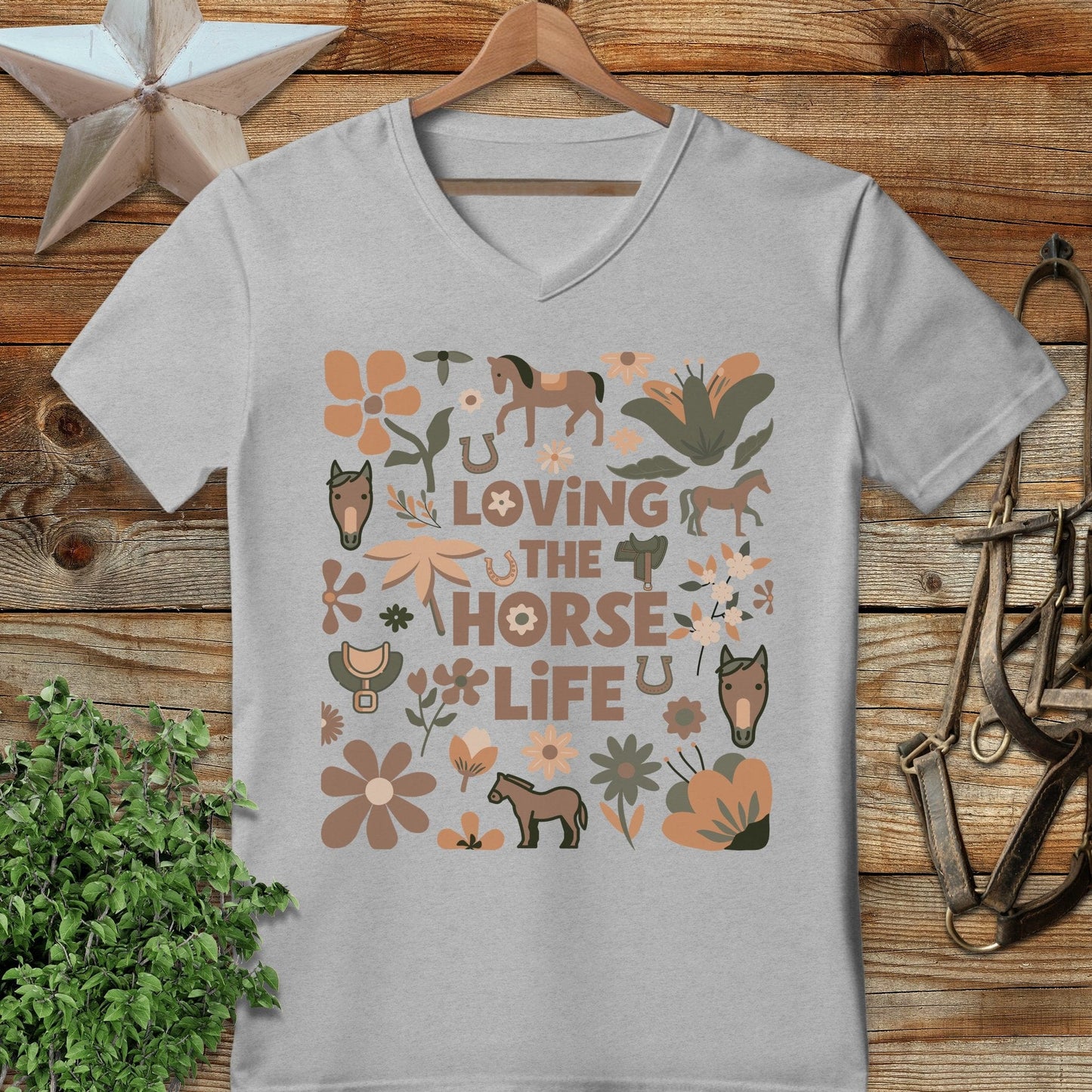 Loving the Horse Life V-neck