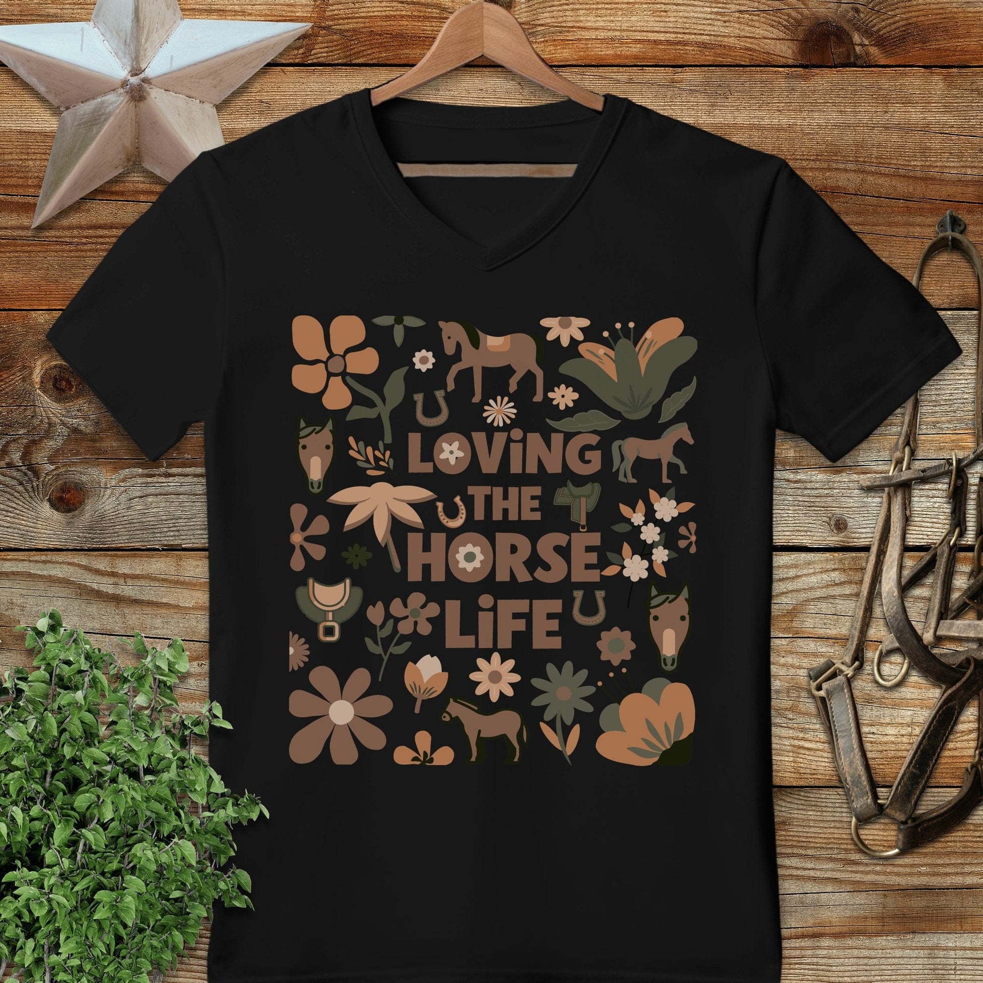 Loving the Horse Life V-neck