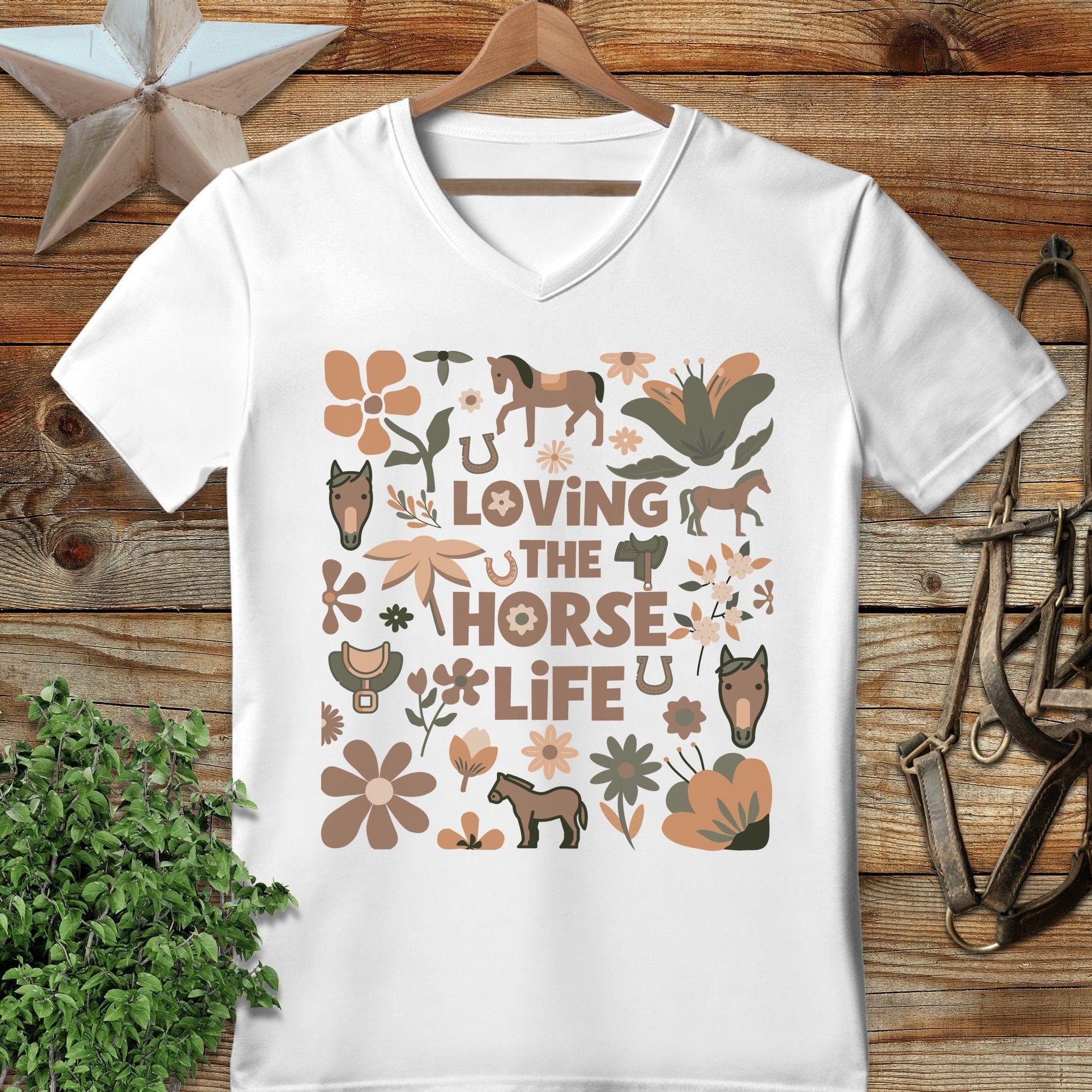 Loving the Horse Life V-neck