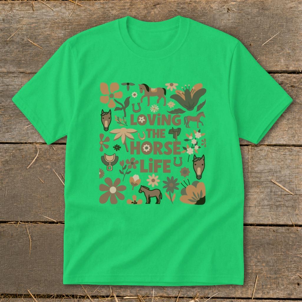 Loving the Horse Life Youth Tee