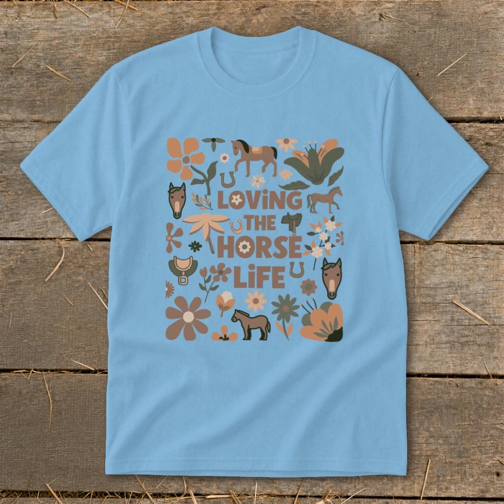 Loving the Horse Life Youth Tee
