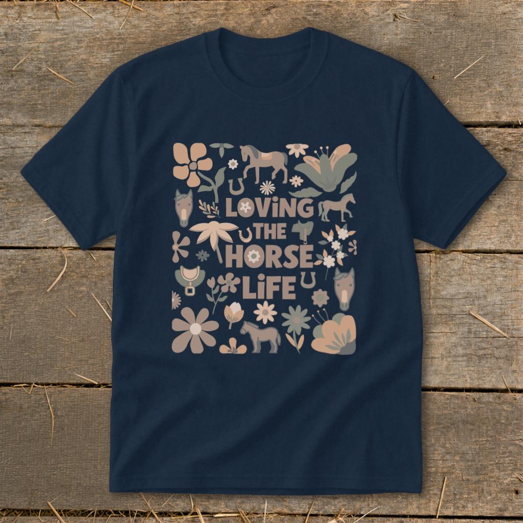 Loving the Horse Life Youth Tee