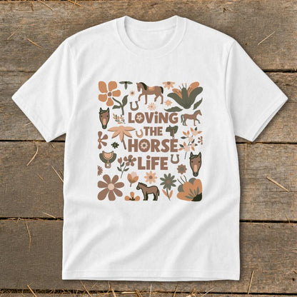 Loving the Horse Life Youth Tee