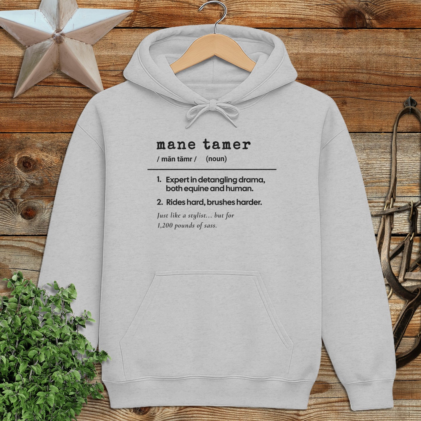 Mane Tamer Definition Hoodie
