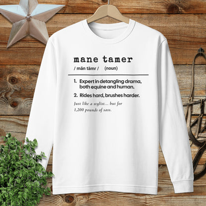 Mane Tamer Definition Long Sleeve Tee